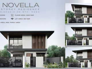 Four Bedroom  House & Lot For Sale in La Residencia de Santa Rosa in Santa Rosa City Laguna