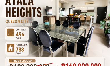 RUSH SALE: House and Lot Ayala Heights, Quezon City