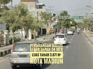 (H) Tanah+Bangunan Lama LD 34 mtr, Jl. Setiabudi KOTA MADIUN, Prospektif