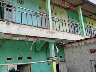 jual kontrakan 8 pintu bangunan 2 lantai deket pabrik