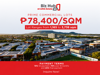 Commercial Land for Sale in Lipa-Malvar Batangas | Flexible Payment Available LIMA ESTATE