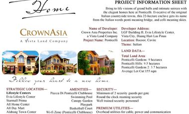 PONTICELLI GROVES BY CROWN ASIA