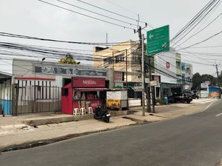 Tanah dan Bangunan Luas Pinggir Jalan Ramai Lokasi Strategis Hitung Tanah di Ciledug Tangerang