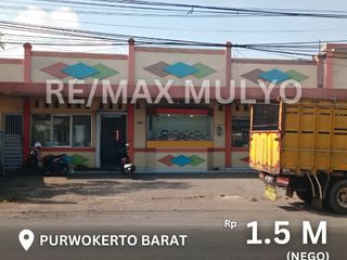 Dijual Ruko Luas dan Strategis, Siap Pakai Area Purwokerto Barat