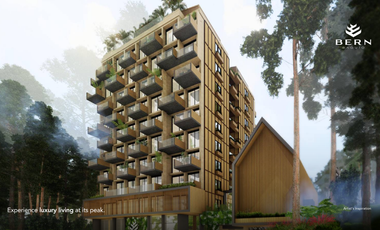 Upscale 1 Bedroom Corner Unit w/ balcony for sale in Baguio City | Near Mines View | 50.96 sqm |18.7M All in CASH | No Spot Down Terms also applicable
