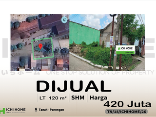 Tanah Siap Bangun Super Murah Strategis Sudah SHM di Panongan Tangerang