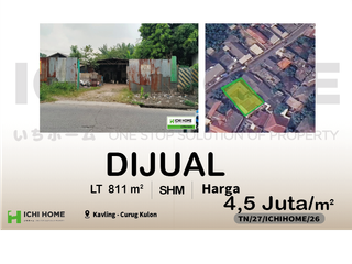 Kavling Siap Pakai Sudah SHM Harga Super Murah di Curug Kulon Tangerang