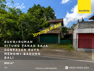 Denpasar Raya 900 m² - Mengwi - Badung - Bali