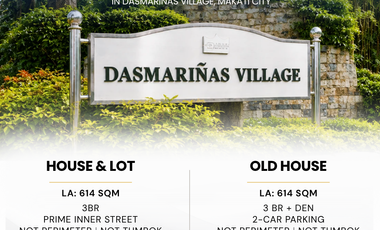 GOOD BUY | House & Lot in Dasmariñas Village, Makati City.