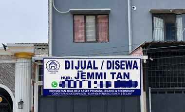 Dijual/Disewa Ruko Cendrawasih Rapi Turun Harga