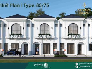 Dijual Rumah Genara residence bisa cash bertahap di baloi