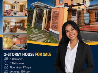 5 Bedrooms and 3T/B House and lot
