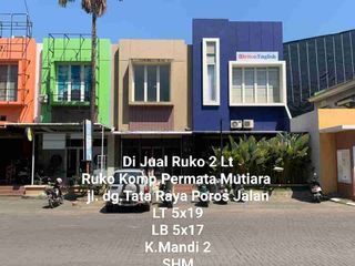 Di Jual/ Di Sewakan Ruko 2 lt, Permata Mutiara, Jl.dg.Tata Raya