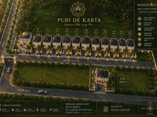 Luxury Home Jogja Dekat Fasilitas Kota Tipe Besar 2 Lantai 6KT Free Kitchen Set