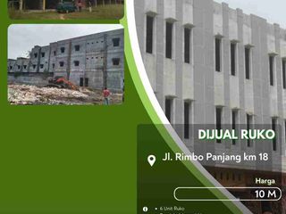 Dijual Ruko Jalan Rimbo Panjang Pekanbaru Kota !