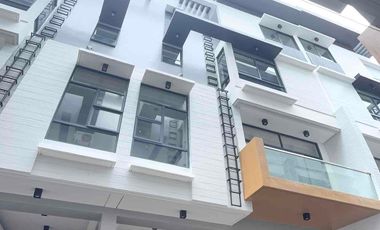 4BR Modern  townhouse in San Juan near ICA Xavier Greenhills with 3 parking