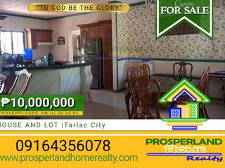 🏡FOR SALE: PRE-OWNED FURNISHED BUNGALOW HOUSE IN TARLAC CITY 🏡