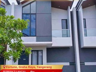 Disewakan Rumah 2 Lt Fortune Garden Graha Raya Bintaro Tahunan