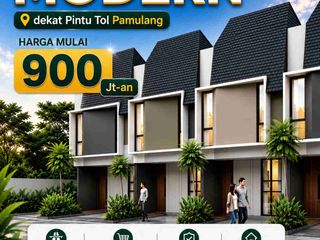 Rumah Dekat Tol Pamulang mulai 900 Jutaan