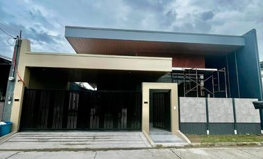 FOR SALE BRAND NEW MODERN HIGH CEILING BUNGALOW HOUSE  IN SAN FERNANDO PAMPANGA NEAR SM TELABASTAGAN