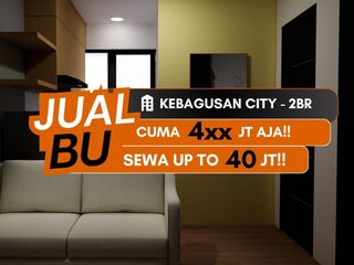 Jual BU Apartemen Kebagusan City 2BR TB Simatupang