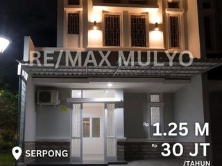 Dijual dan Disewakan Rumah 2 Lantai Area Perumahan Siap Huni Lokasi Perbatasan Serpong