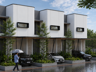 Rumah Moderen Minimalis Di Barat Karanganyar Dekat Kota Solo