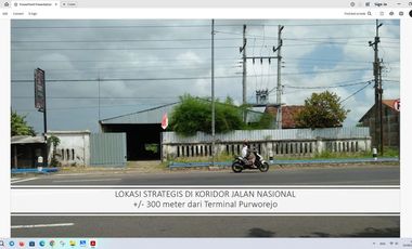 Dijual Pabrik Area Industri Lokasi Strategis di Purworejo