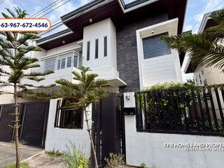 FULLY FURNISHED 4 BEDROOM HOUSE WITH SWIMMING POO FOR RENT IN PAMPANG ANGELES CITY PAMPANGA