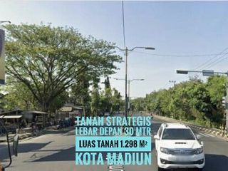 (L) Tanah Pekarangan LD 30 mtr, Per3an Ringroad-Urip Sumoharjo KOTA MADIUN Lokasi Istimewa