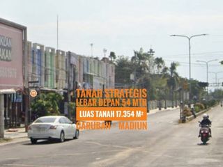 (AB) Tanah LD 54 mtr, Jalan Panglima Sudirman Caruban MADIUN, Cantik