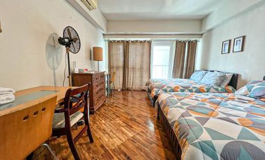 FOR SALE- Large, Semi-Furnished Studio unit, Ready for Occupancy at Manansala Rockwell Makati