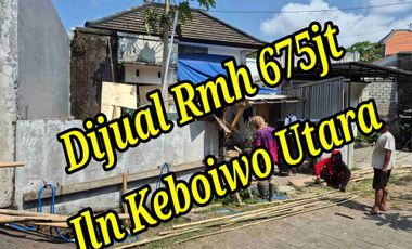 Dijual Rumah 650t di Jln Keboiwo Utara Denpasar Bali