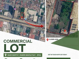 For SALE:  5,000 sqm Prime Commercial Lot in Bago Bantay, EDSA, QC