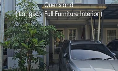 DIJUAL RUMAH FULL FURNISHED GRAND PAKUWON BARAT