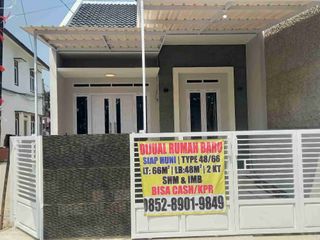 dijual rumah baru minimalis siap huni type 48/66 di permata biru cibiru bandung