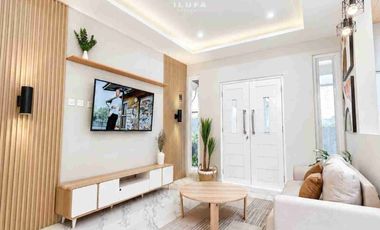 dijual cepat harga bu rumah 2br full furnish dekat pamulang tangsel