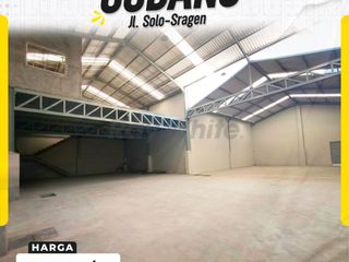 Gudang Sewa 750m Di Jl Solo Sragen Jaten Akses Kontainer Dekat Tol Siap Pakai