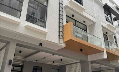 4BR MODERN townhouse for sale in San juan near Cityhall Greenhills Ica Xavier