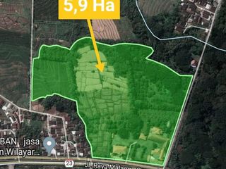 JUAL TANAH DAN BANGUNAN  Jl Raya provinsi purwodadi