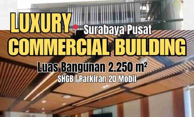 Gedung Komersial 6 Lantai Super Strategis Di Surabaya Pusat
