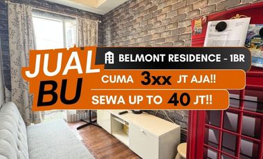 Jual Murah Belmont Residence 1BR Full Furnished Puri Kembangan