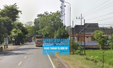 (AD) Tanah LD 87 mtr, NOL Jalan Raya Propinsi Madiun-NGAWI, Berkelas