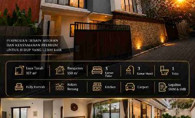 Villa Premium Furnish dekat Pantai Dreamland Pecatu Ungasan