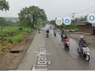 DIJUAL CEPAT TANAH INDUSTRI ±2 HEKTAR – PINGGIR JALAN RAYA KUTRUK, TIGARAKSA