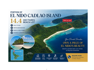 El Nido Cadlao Island Beach for Sale