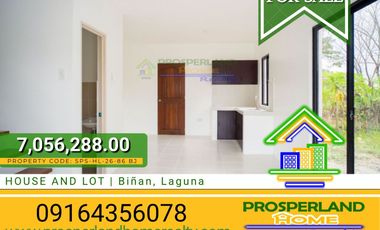 HOUSE & LOT FOR SALE IN BIÑAN, LAGUNA
