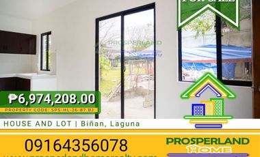 HOUSE & LOT FOR SALE IN BIÑAN, LAGUNA