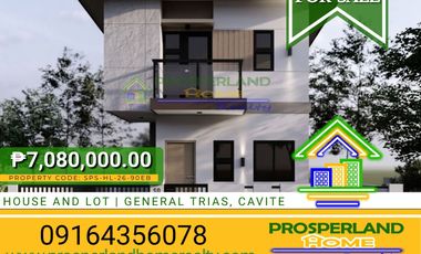 READY FOR OCCUPANCY HOUSE FOR SALE IN GENERAL TRIAS CITY, CAVITE