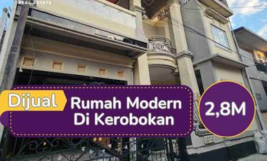 RUMAH 3 LANTAI KEROBOKAN!